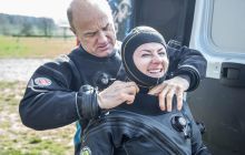 Zdjęcia z nurkowania w Kamieniołomach w Niemczech 