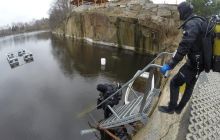 Zdjęcia z nurkowania w Kamieniołomach w Niemczech 