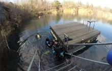 Zdjęcia z nurkowania w Kamieniołomach w Niemczech 