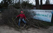 Zdjęcia z prac remontowych w Chmielnie