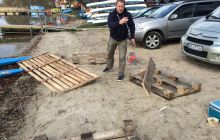 Zdjęcia z prac remontowych w Chmielnie