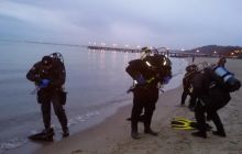 Gdynia Orłowo nocą