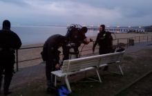 Gdynia Orłowo nocą