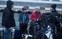 Zdjęcia z Nurkowania na Zatoce - Kanonierka, Trałowiec