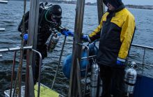 Zdjęcia z Nurkowania na Zatoce - Kanonierka, Trałowiec