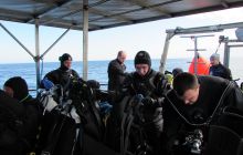 Zdjęcia z wraków morza otwartego 1 maj 2016