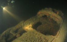 Nurkowanie wrakowe BN Kuter Jastarnia i Ślązak ORP 304