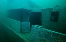 Nocne nurkowanie na wraku Bryza