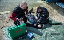Zdjęcia z zajęć nurkowych kursu Rescue
