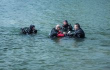 Zdjęcia z zajęć nurkowych kursu Rescue