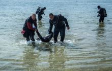 Zdjęcia z zajęć nurkowych kursu Rescue
