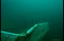 Nocne nurkowanie na wraku Bryza