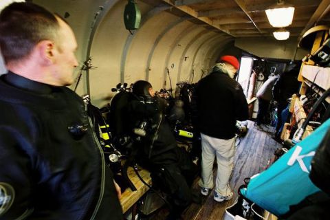 Nurkowanie wrakowe Narvik