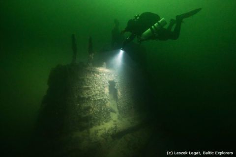 Nurkowanie Ślązak, Delfin, Groźny