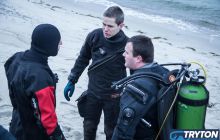 Zdjęcia z nurkowania na Bryzie