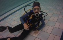 Zdjęcia z zajęć basenowych dla dzieci