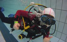 Zdjęcia z zajęć basenowych dla dzieci