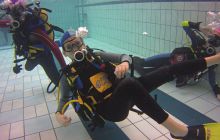 Zdjęcia z zajęć basenowych dla dzieci