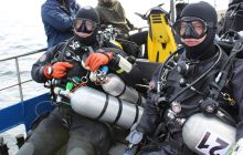 Zdjęcia z wyjazdu na wraki Abilla, Groźny, Delfin