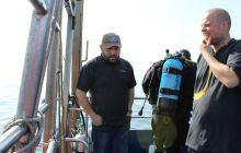 Zdjęcia z wyjazdu na wraki Abilla, Groźny, Delfin