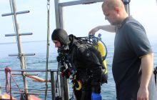 Zdjęcia z wyjazdu na wraki Abilla, Groźny, Delfin