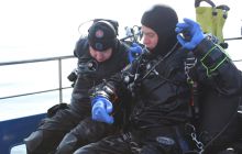 Zdjęcia z wyjazdu na wraki Abilla, Groźny, Delfin