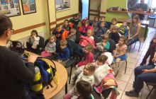 Zdjęcia z zajęć nurkowych dla przedszkolaków