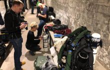 Zdjęcia z nurkowaniń w Budapeszcie