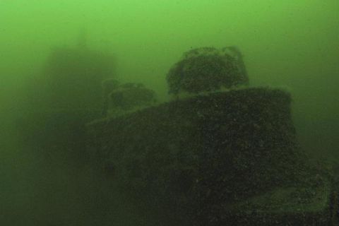 Nurkowanie wrakowe Delfin + Groźny