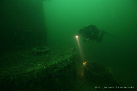 Nurkowanie wrakowe Delfin + Groźny