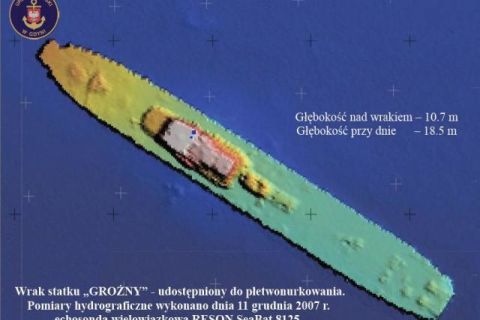 Nurkowanie wrakowe Delfin + Groźny