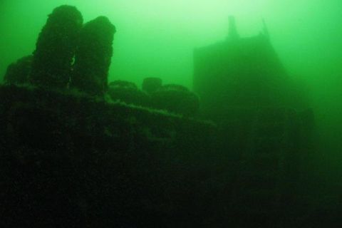 Nurkowanie wrakowe Delfin + Groźny