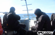 Wypłynięcie na Wraki Ślązak ORP 304, Delfin 22 kwietnia 2018