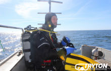 Wypłynięcie na Wraki Ślązak ORP 304, Delfin 22 kwietnia 2018