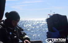 Wypłynięcie na Wraki Ślązak ORP 304, Delfin 22 kwietnia 2018