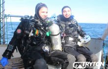 Wypłynięcie na Wraki Ślązak ORP 304, Delfin 22 kwietnia 2018