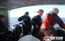 Wypłynięcie na Wraki Ślązak ORP 304, Delfin 22 kwietnia 2018