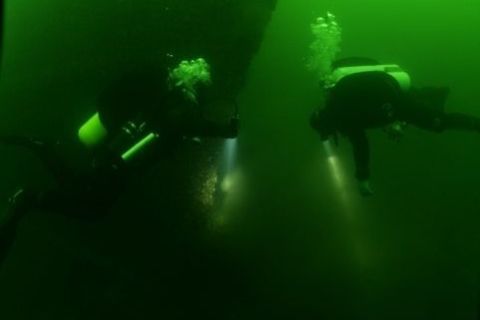 Czwartkowe nurkowanie wrakowe