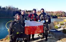 Zdjęcia nurkowanie dla Niepodległej 