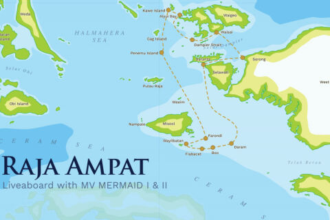 Raja Ampat - safari nurkowe &nbsp;w Indonezji - LAST MINUTE -50%&nbsp;
