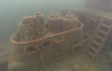 Wreck diving Grozny and Kuter Rybacki