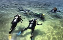 <h1>Pojedyncza lekcja nurkowania z instruktorem nad jeziorem</h1>
