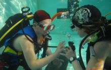 Pierwsze zajęcia Scuba Rangers dla dzieci