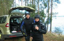 Zdjęcia z wyjazdu na ściankę we Wdzydzach - październik 2011