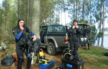 Zdjęcia z wyjazdu na ściankę we Wdzydzach - październik 2011