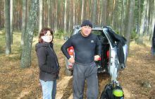 Zdjęcia z wyjazdu na ściankę we Wdzydzach - październik 2011