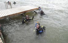 Zdjęcia z zawodów Nawigacji Nurkowej