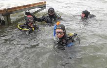 Zdjęcia z zawodów Nawigacji Nurkowej