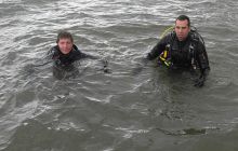 Zdjęcia z zawodów Nawigacji Nurkowej