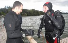 Zdjęcia z zawodów Nawigacji Nurkowej
